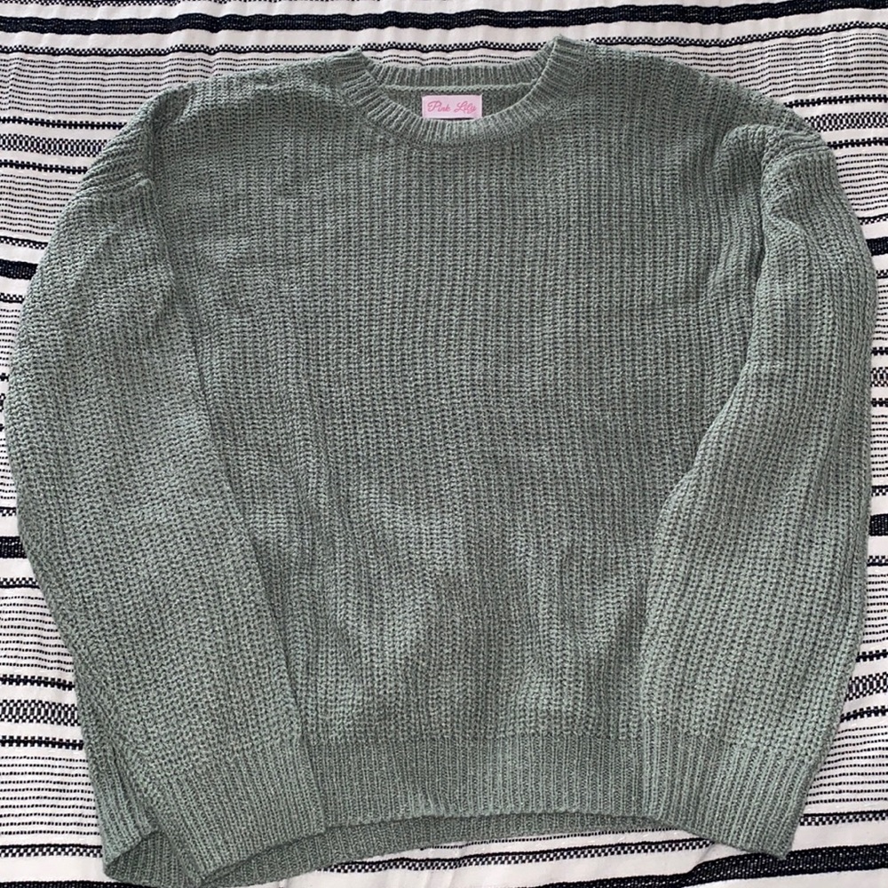 Best seller Pink Lily sweater. Size small.